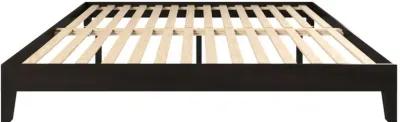 NIX KING PLATFORM BED BLACK