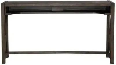 Liberty Furniture Lennox Medium Brown Console Bar Table