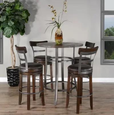 Sunny Designs Homestead Tobacco Leaf Pub Table