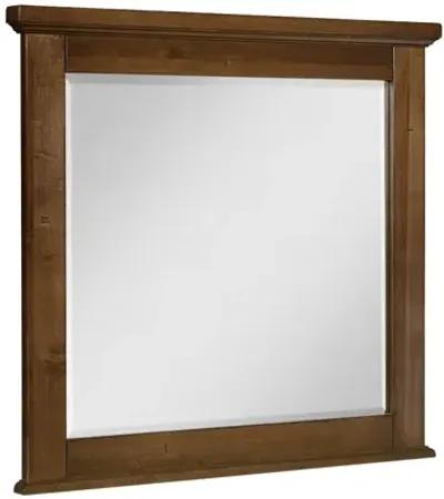 Vaughan-Bassett Cool Rustic Amber Landscape Mirror