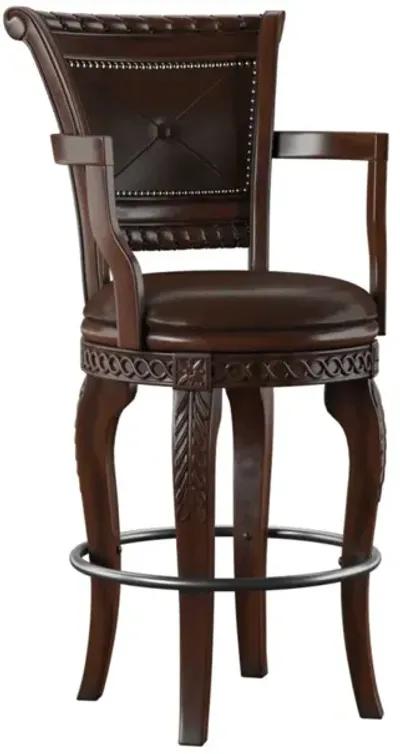 ANTOINETTE 30 INCH BAR STOOL SWIVEL