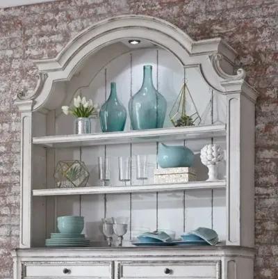 MAGNOLIA MANOR HUTCH CHEST - ANTIQUE WHITE