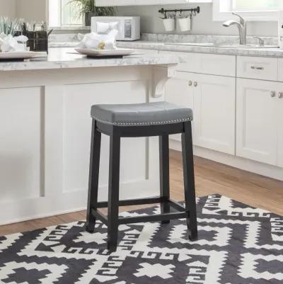 CLARIDGE GRAY COUNTER STOOL