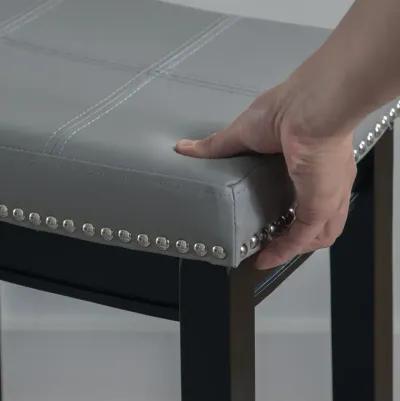 CLARIDGE GRAY COUNTER STOOL