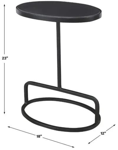 JESSENIA BLACK ACCENT TABLE