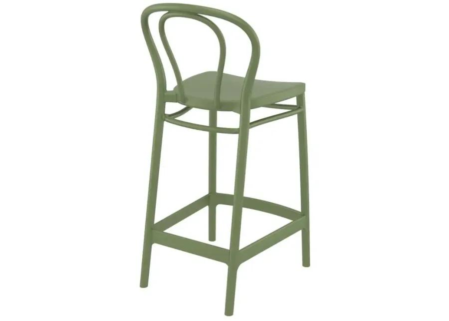 VICTOR COUNTER STOOL OLIVE GREEN