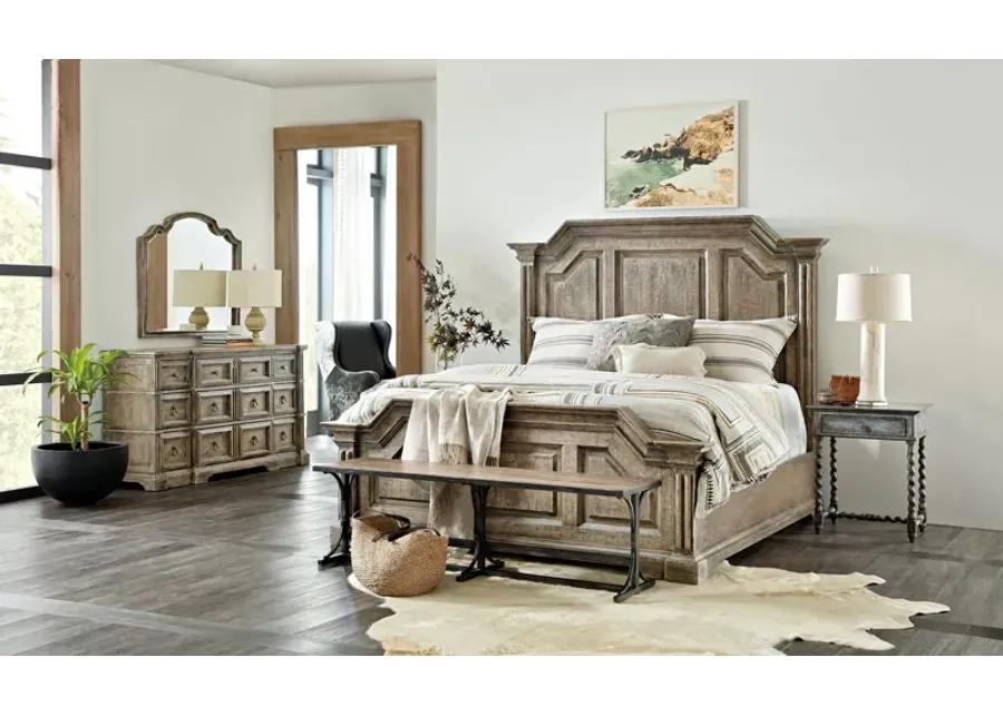 LA GRANGE BRADSHAW QUEEN PANEL BED