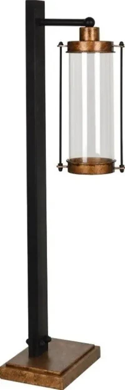 PRAGUE BLACK/BRONZE TABLE LAMP