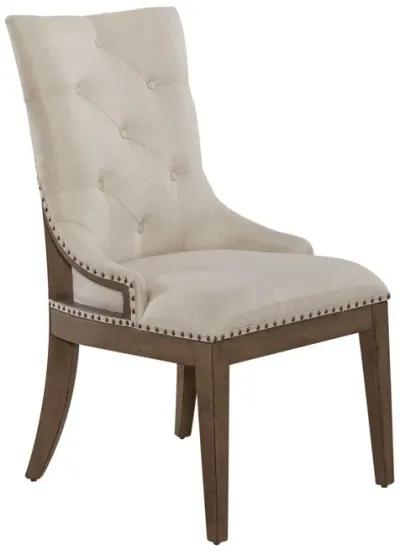 Liberty Furniture Americana Farmhouse Beige/Dusty Taupe Shelter Side Chair