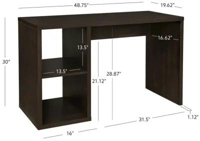 Linon Galli 2 Cube Desk Espresso