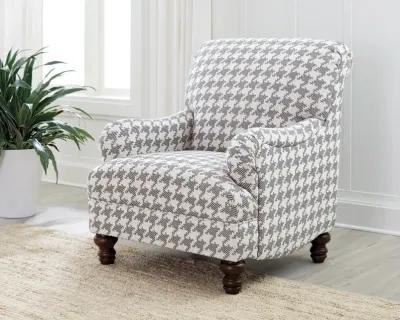 Coaster Glenn Upholstered English Arm Accent Chair Grey