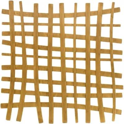 Uttermost Gridlines Gold Wall Art Decor