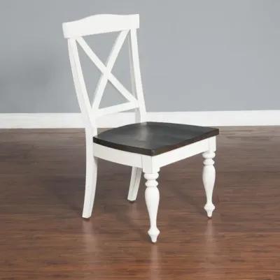 Sunny Designs Carriage House European Cottage Crossback Dining Chair