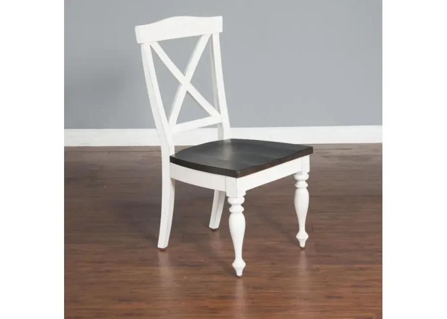 CARRIAGE HOUSE EUROPEAN COTTAGE CROSSBACK DINING CHAIR