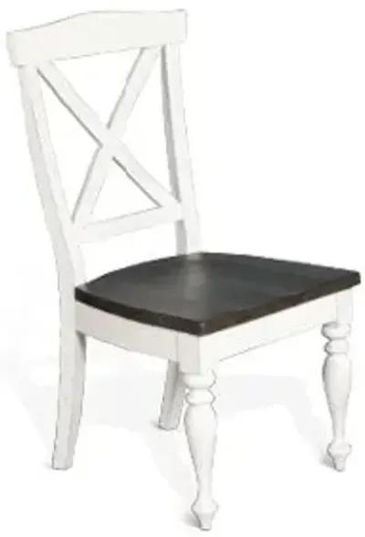 Sunny Designs Carriage House European Cottage Crossback Dining Chair