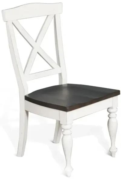 Sunny Designs Carriage House European Cottage Crossback Dining Chair