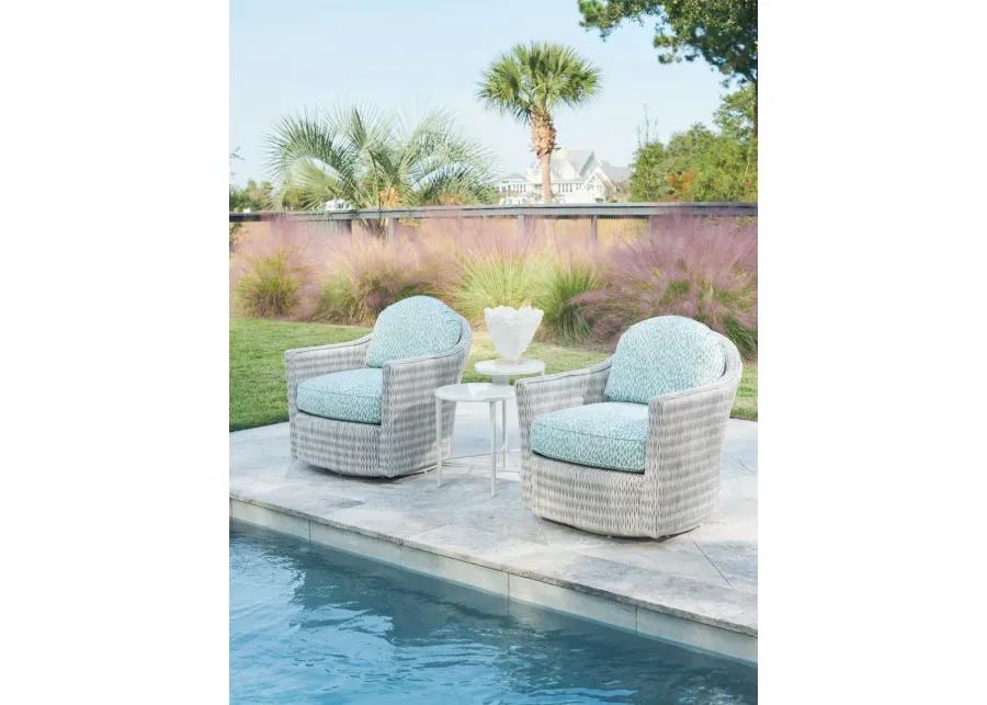 OUTDOOR TIERED END TABLE - SEABROOK