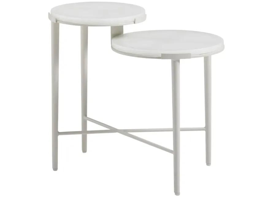 OUTDOOR TIERED END TABLE - SEABROOK