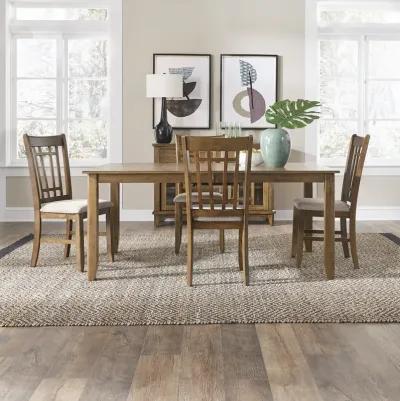 Liberty Furniture Santa Rosa Ii 5-Piece Antique Honey Casual Dining Table Set