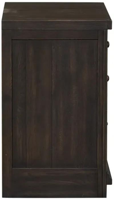 Liberty Furniture Harvest Home Black Bunching Lateral File Cabinet