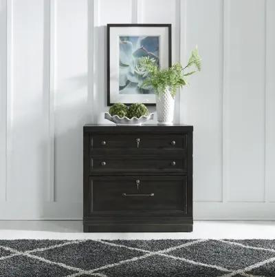 Liberty Furniture Harvest Home Black Bunching Lateral File Cabinet