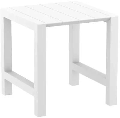 Compamia Vegas Bar Side Table in White