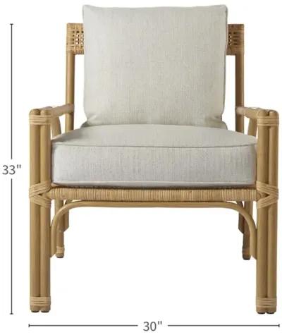 Universal Escape Coastal Living Home Newport Dover Natural Accent Chair