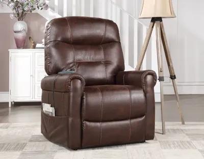 Ottawa Walnut Power Lift Chair with Heat & Massage