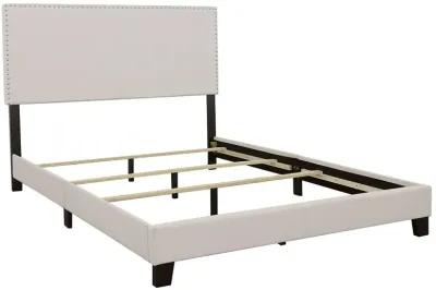 Coaster Boyd Upholstered Queen Panel Bed Ivory