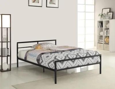 FISHER FULL BED GUNMETAL HONEY