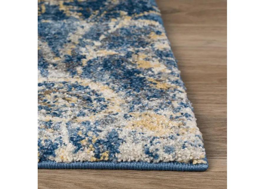 ORLEANS INDIGO 5'X8' AREA RUG