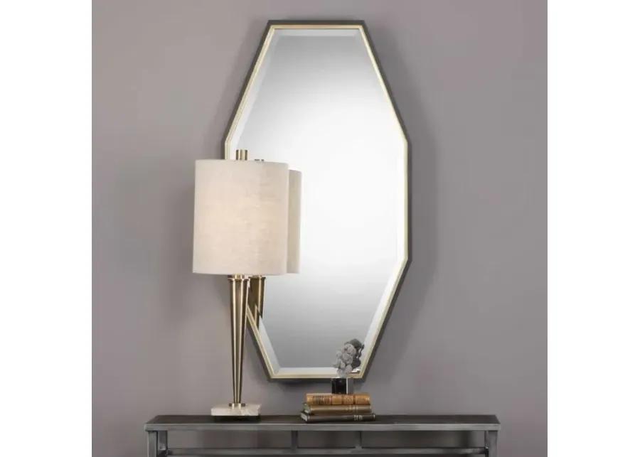 SAVION GOLD OCTAGON MIRROR