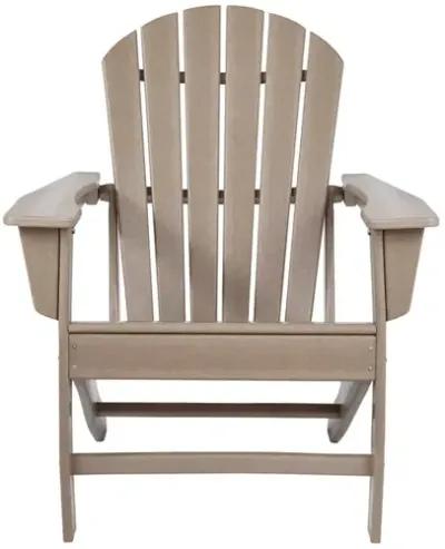 Sundown Treasure Adirondack Chair Grayish Brown Signature Design