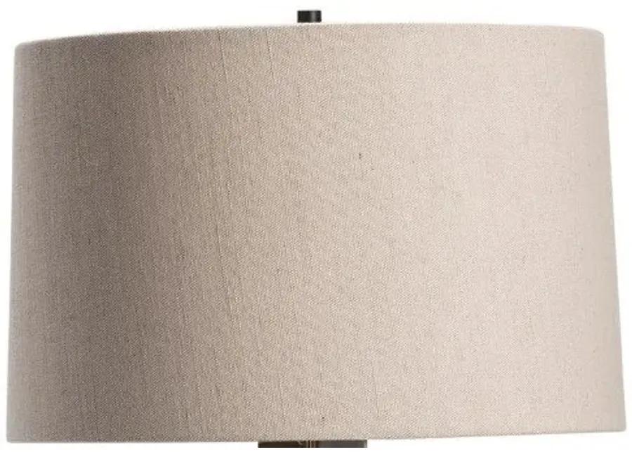 WINDERMERE BLACK/WHITE TABLE LAMP