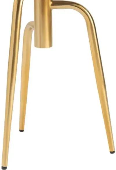 AVA BLACK & GOLD ACCENT TABLE