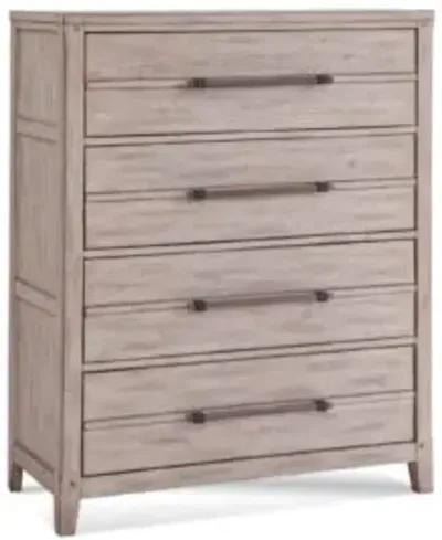 American Woodcrafters Aurora Whitewash Chest