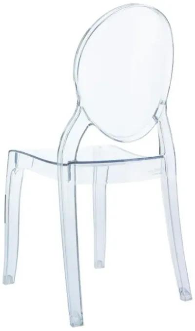 Compamia Kids/Teens Baby Elizabeth Transparent Clear Chair