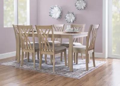 Powell Maggie 7-Piece Dining Set Natural