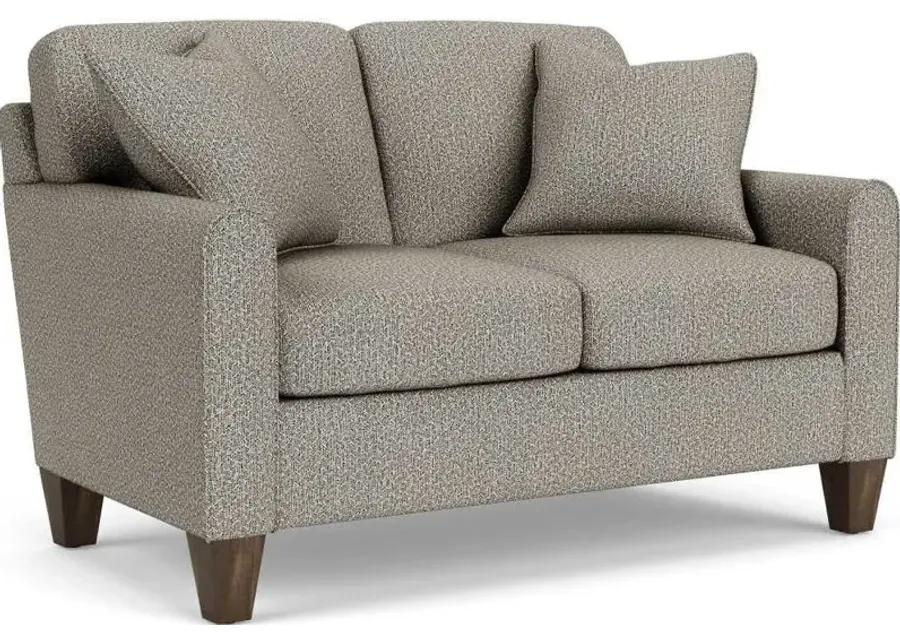 SOUTH HAVEN CONTEMPORARY GRAY QUARRY LOVESEAT