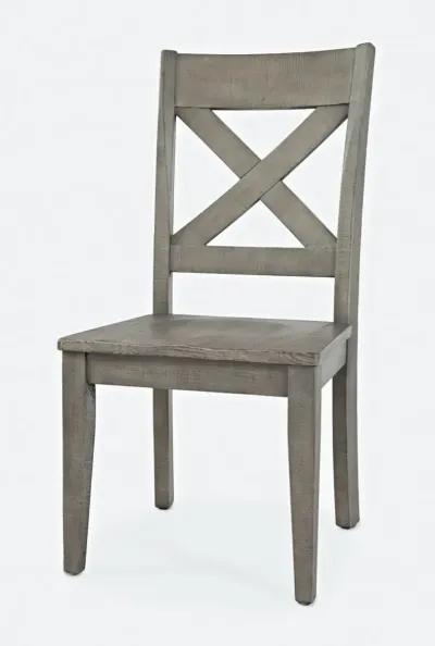 Jofran Outer Banks X-Back Chair Driftwood