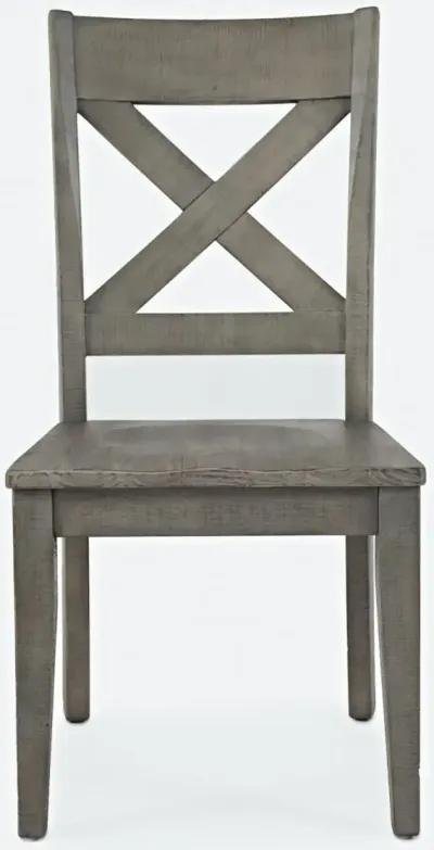 Jofran Outer Banks X-Back Chair Driftwood