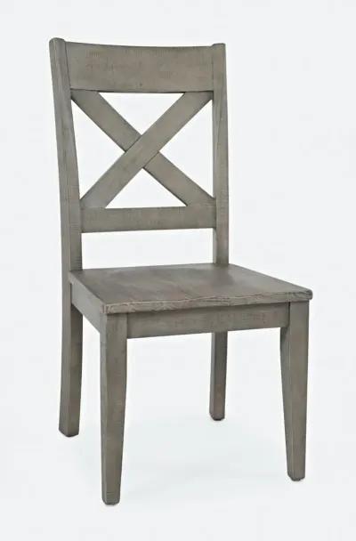 Jofran Outer Banks X-Back Chair Driftwood