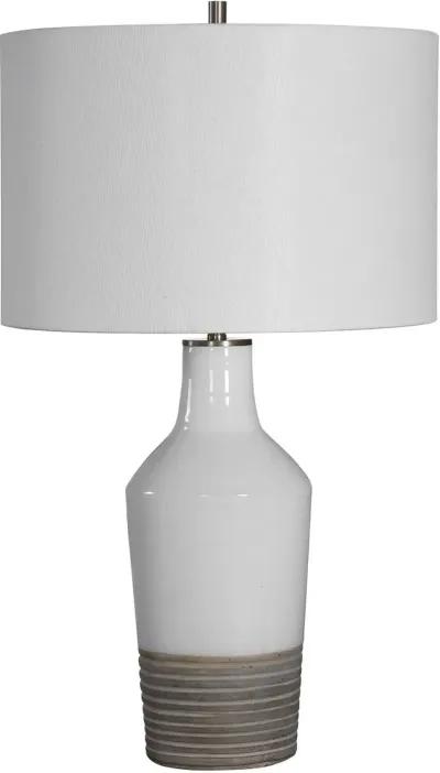 BY OSVALDO MENDOZA DAKOTA WHITE TABLE LAMP