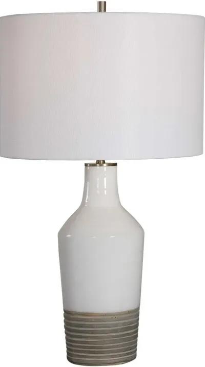 BY OSVALDO MENDOZA DAKOTA WHITE TABLE LAMP