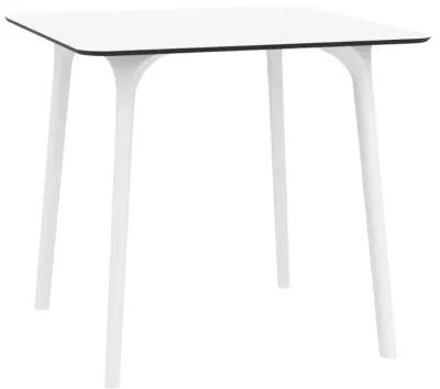 MAYA SQUARE TABLE 31" WHITE