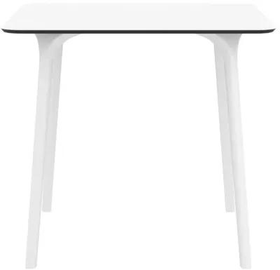 MAYA SQUARE TABLE 31" WHITE