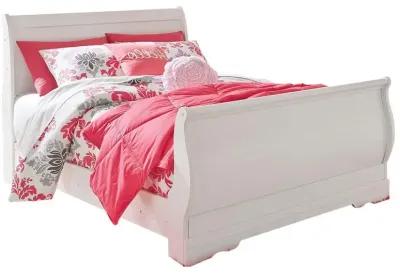 Ashley Anarasia White Full Sleigh Bed