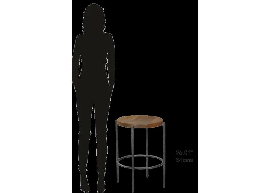 COUNTER STOOL/FORGED LEGS