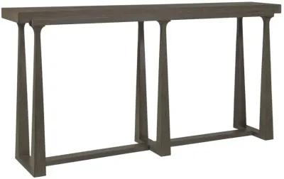 Grantland 66 Inch Modern Wood Light Brown Console Accent Table