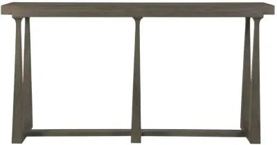 Grantland 66 Inch Modern Wood Light Brown Console Accent Table